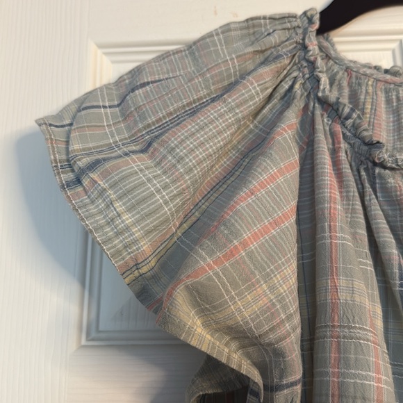 LOFT Striped Casual Cotton Dress size M - Picture 6 of 10